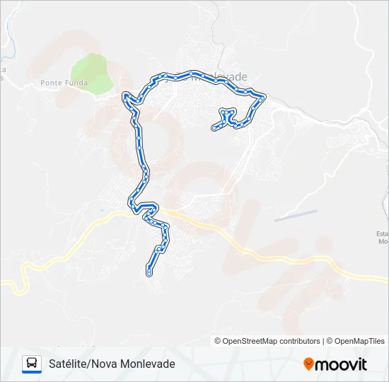22 Bus Line Map