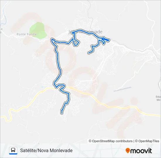 22 Bus Line Map