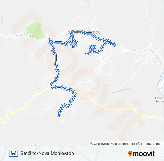 22 Bus Line Map
