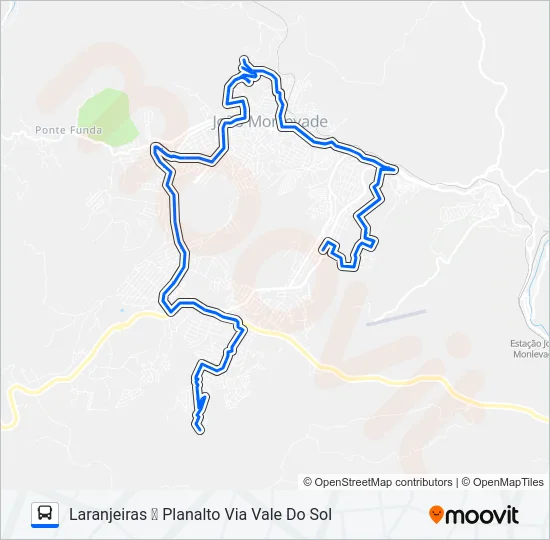 33 Bus Line Map