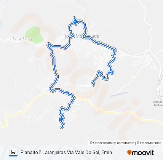 Rota da linha 30: horários, paradas e mapas - Estrela D'Alva ➞ Hospital  (Atualizado)