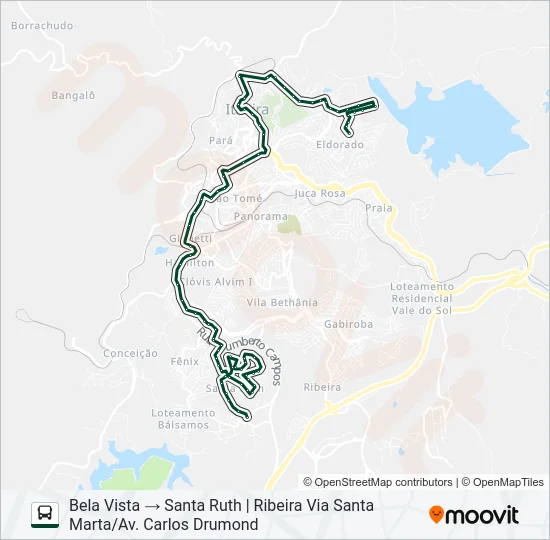 010 Bus Line Map