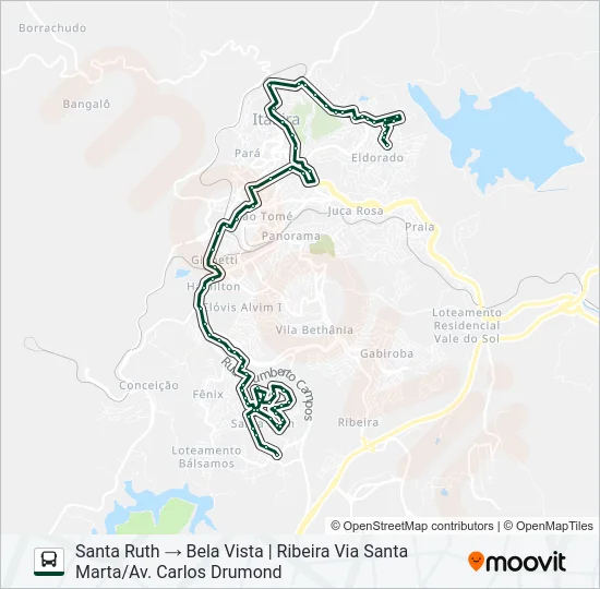 010 Bus Line Map