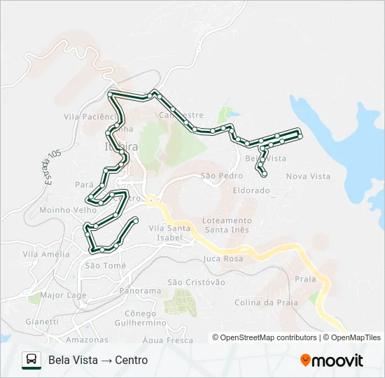 010 Bus Line Map