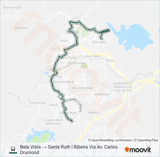 010 Bus Line Map