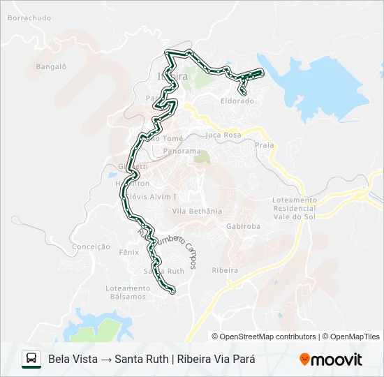 010 Bus Line Map