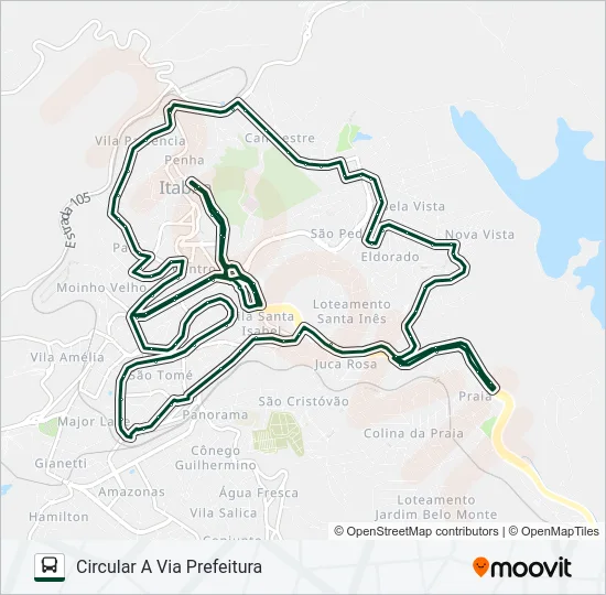 020 Bus Line Map