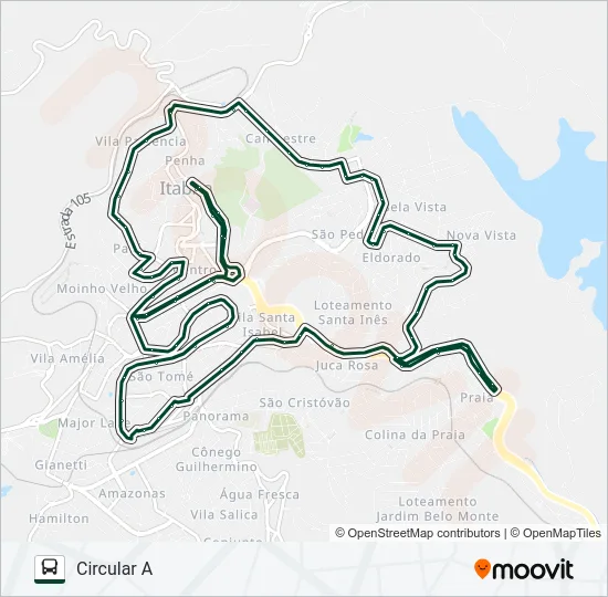 020 Bus Line Map