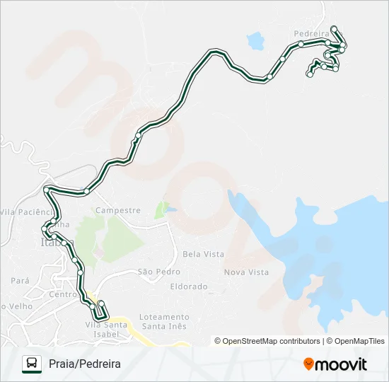 030 Bus Line Map