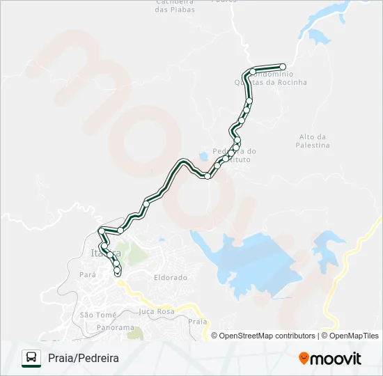 030 Bus Line Map