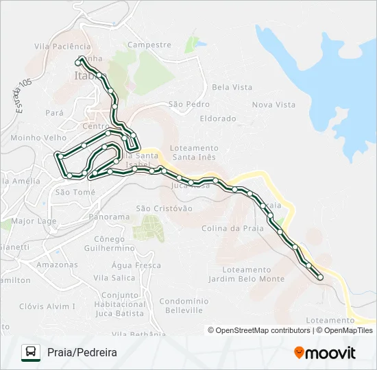 030 Bus Line Map