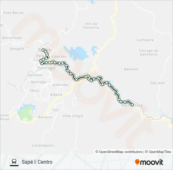 035 Bus Line Map