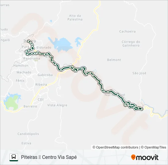 035 Bus Line Map