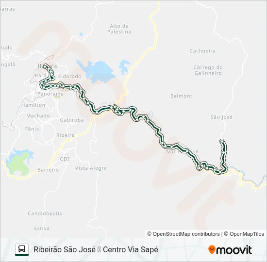 035 Bus Line Map