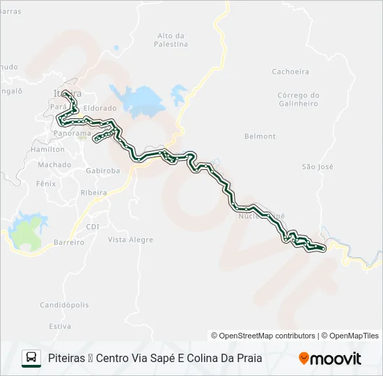 035 Bus Line Map