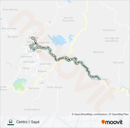 035 Bus Line Map