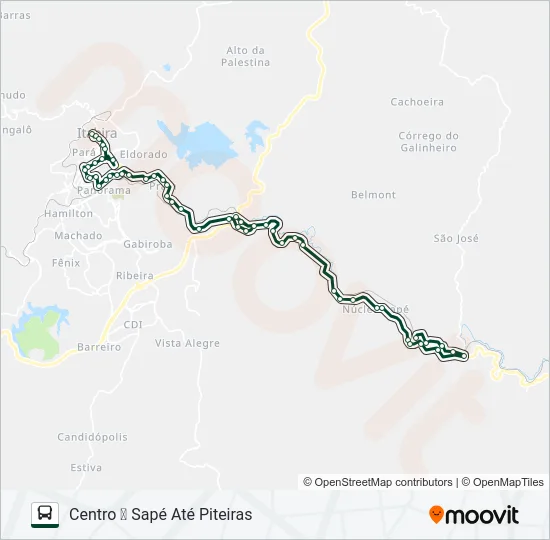035 Bus Line Map
