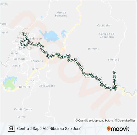 035 Bus Line Map