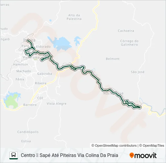 035 Bus Line Map