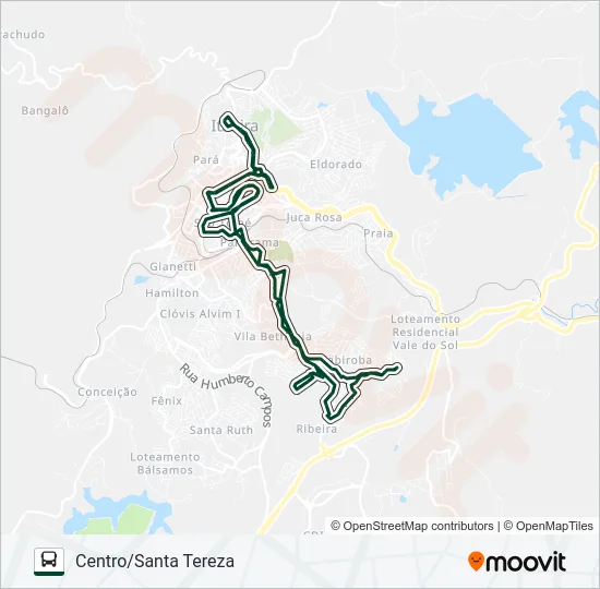 055 Bus Line Map