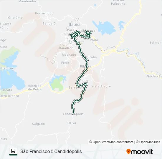 060 Bus Line Map