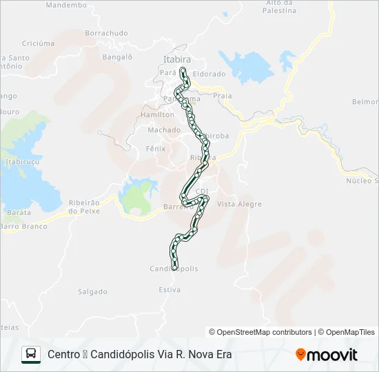 060 Bus Line Map