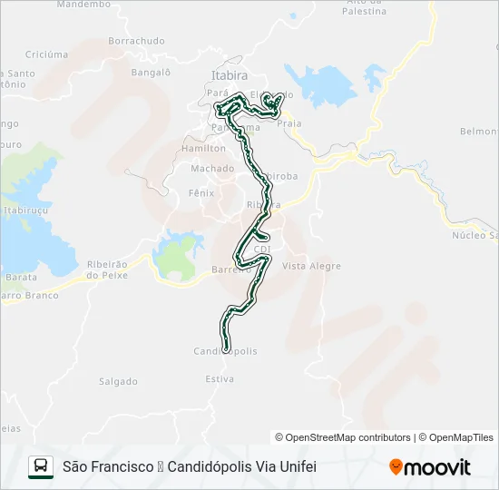 060 Bus Line Map