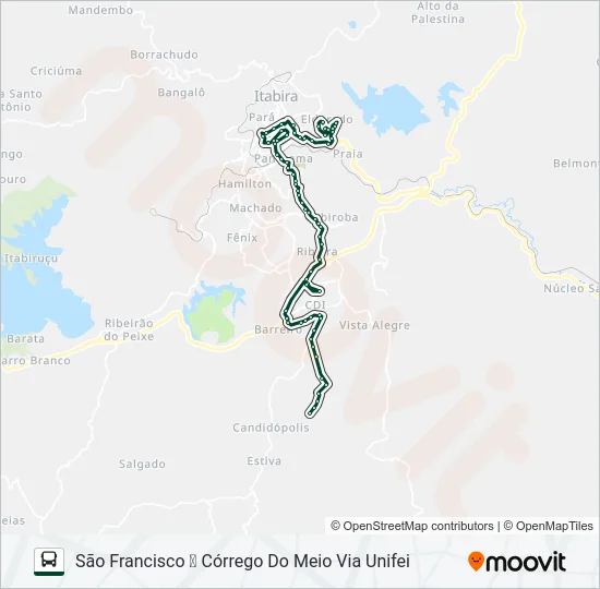 060 Bus Line Map