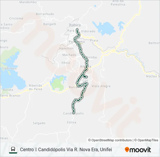 060 Bus Line Map
