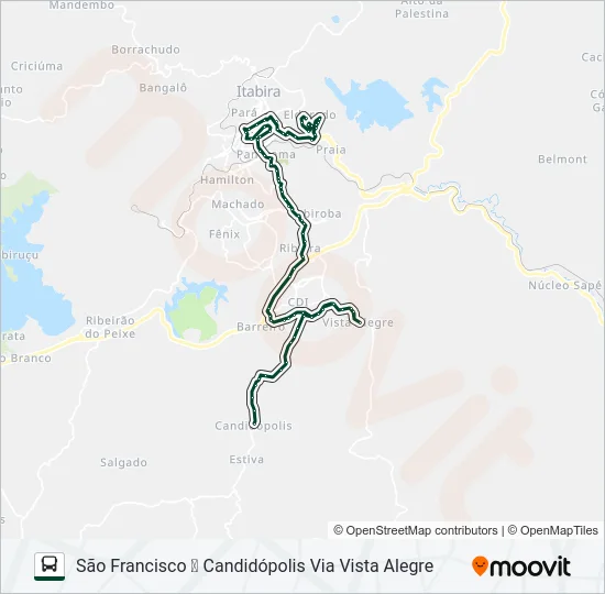 060 Bus Line Map