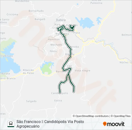 060 Bus Line Map