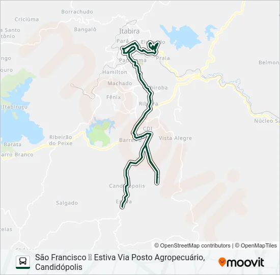 060 Bus Line Map