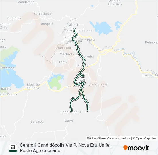 060 Bus Line Map