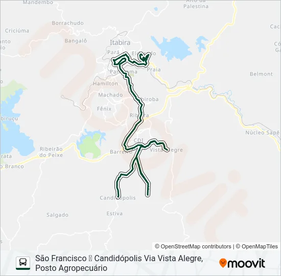 060 Bus Line Map