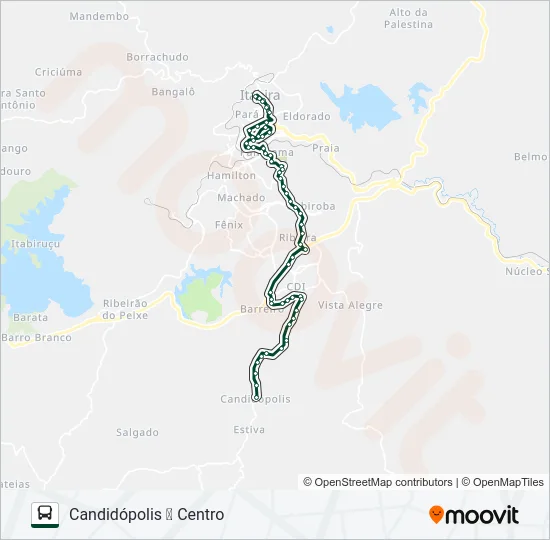 060 Bus Line Map