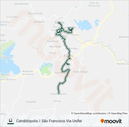 060 Bus Line Map