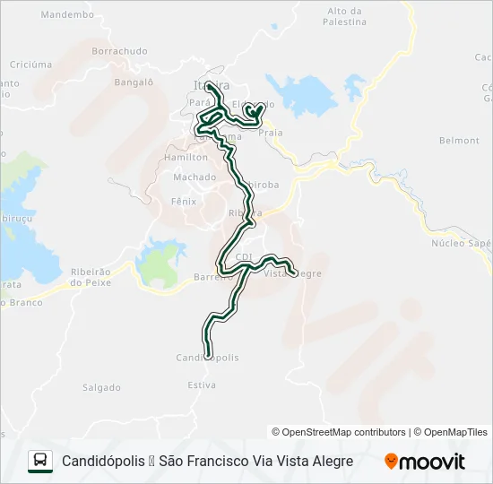 060 Bus Line Map
