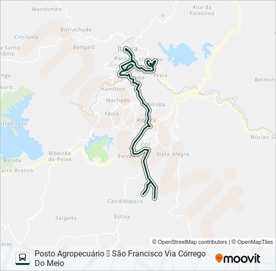 060 bus Line Map