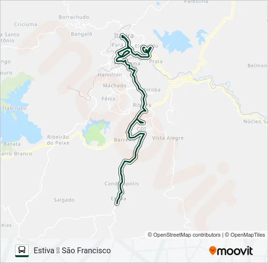 060 Bus Line Map