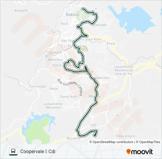 065 Bus Line Map