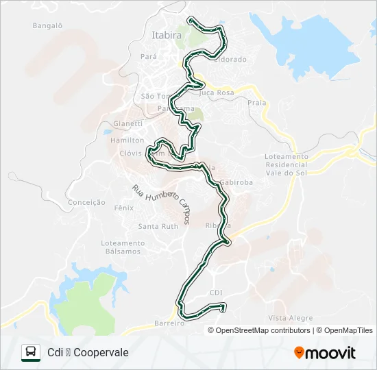 065 Bus Line Map