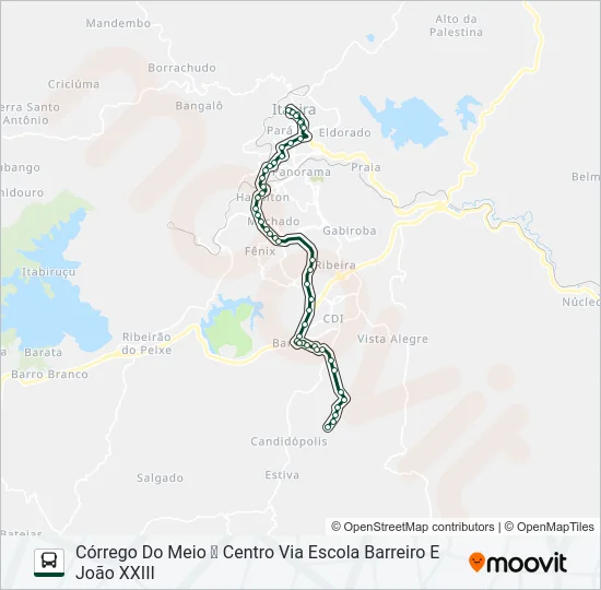 065 Bus Line Map