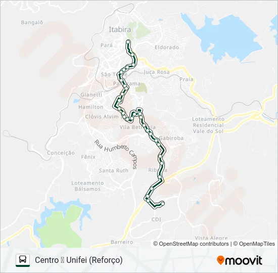 068 Bus Line Map
