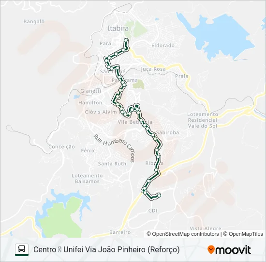 068 Bus Line Map