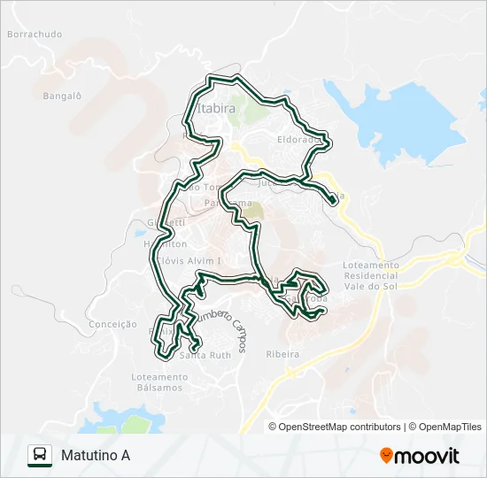 122 Bus Line Map