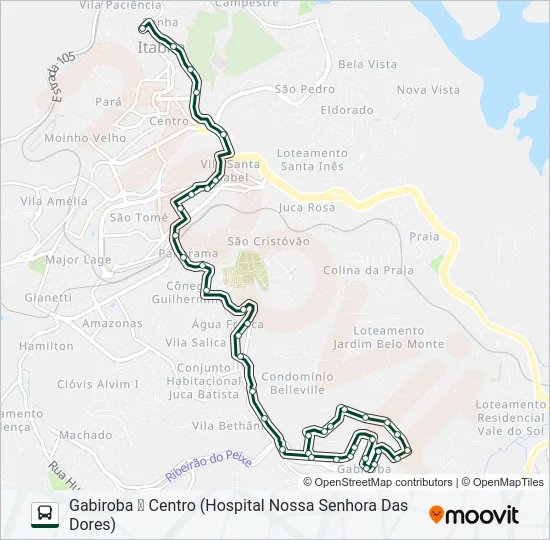 130 Bus Line Map