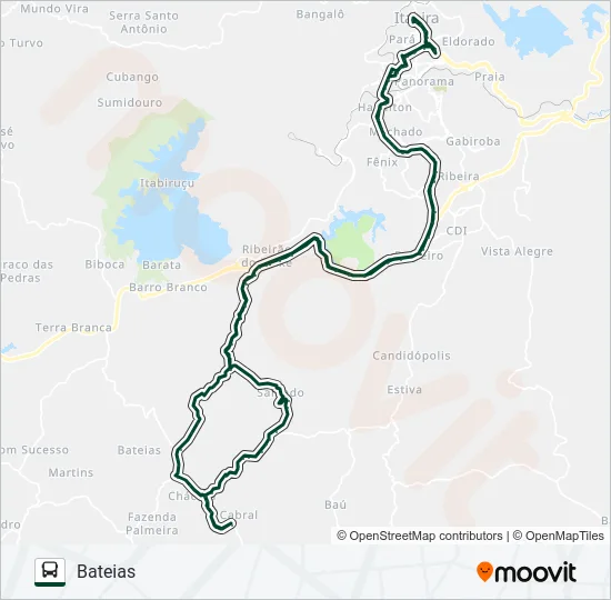 140 Bus Line Map