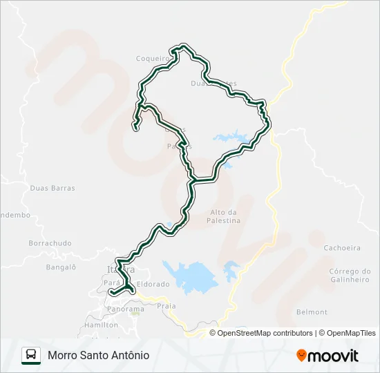 141 Bus Line Map