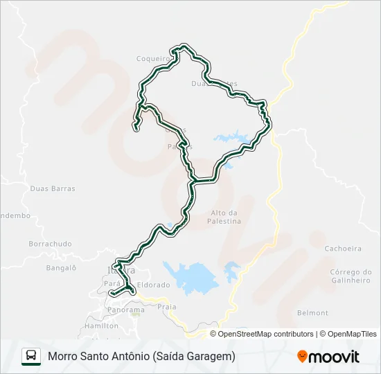 141 Bus Line Map