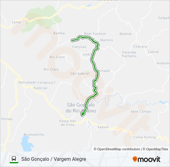 12 Bus Line Map